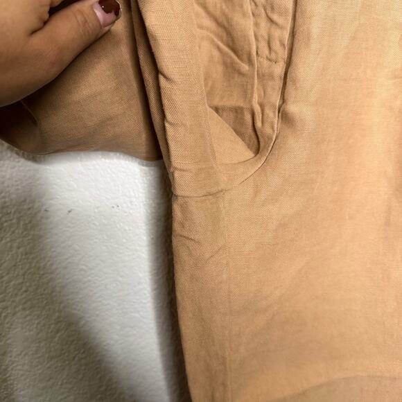 Aritzia Wilfred Womens Pants Size 4 Brown High Rise Straight Leg Casual Wear - Picture 13 of 14